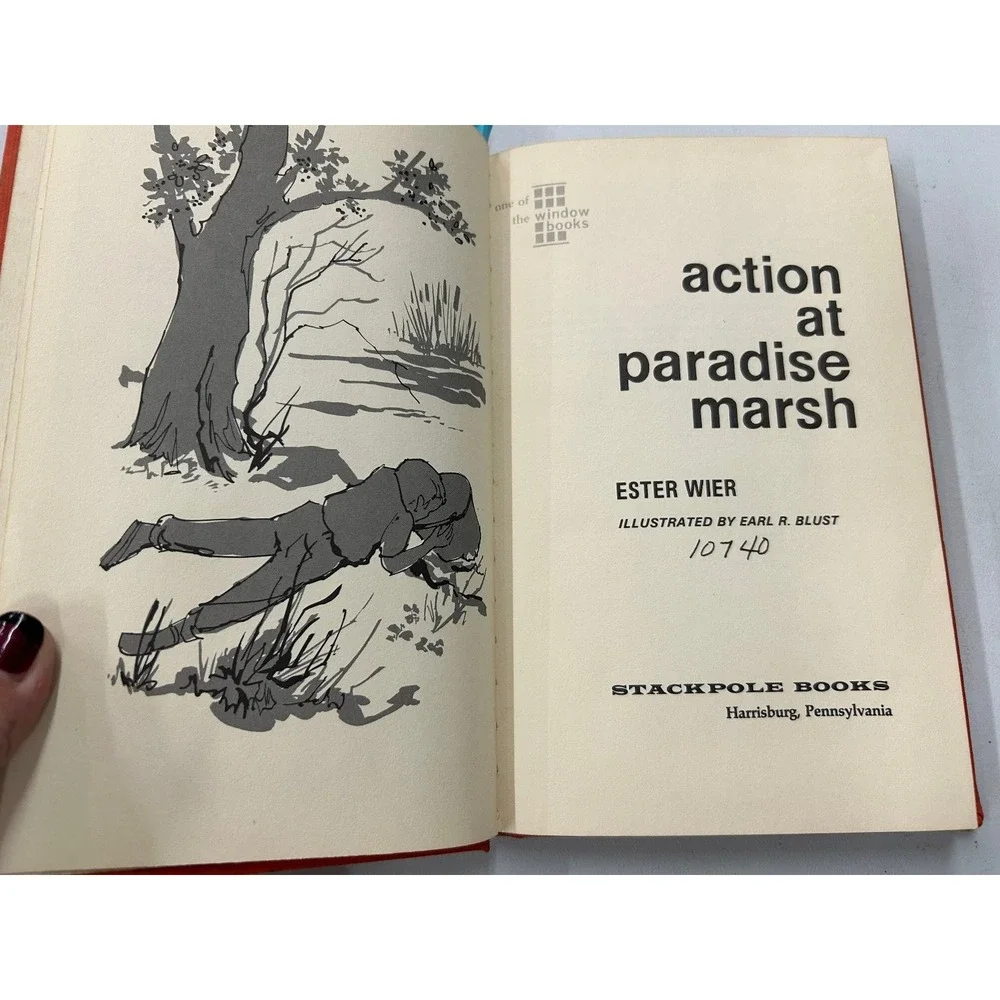 Action at Paradise Marsh Ester Wier 1968‎ Illustrated Children's Fiction